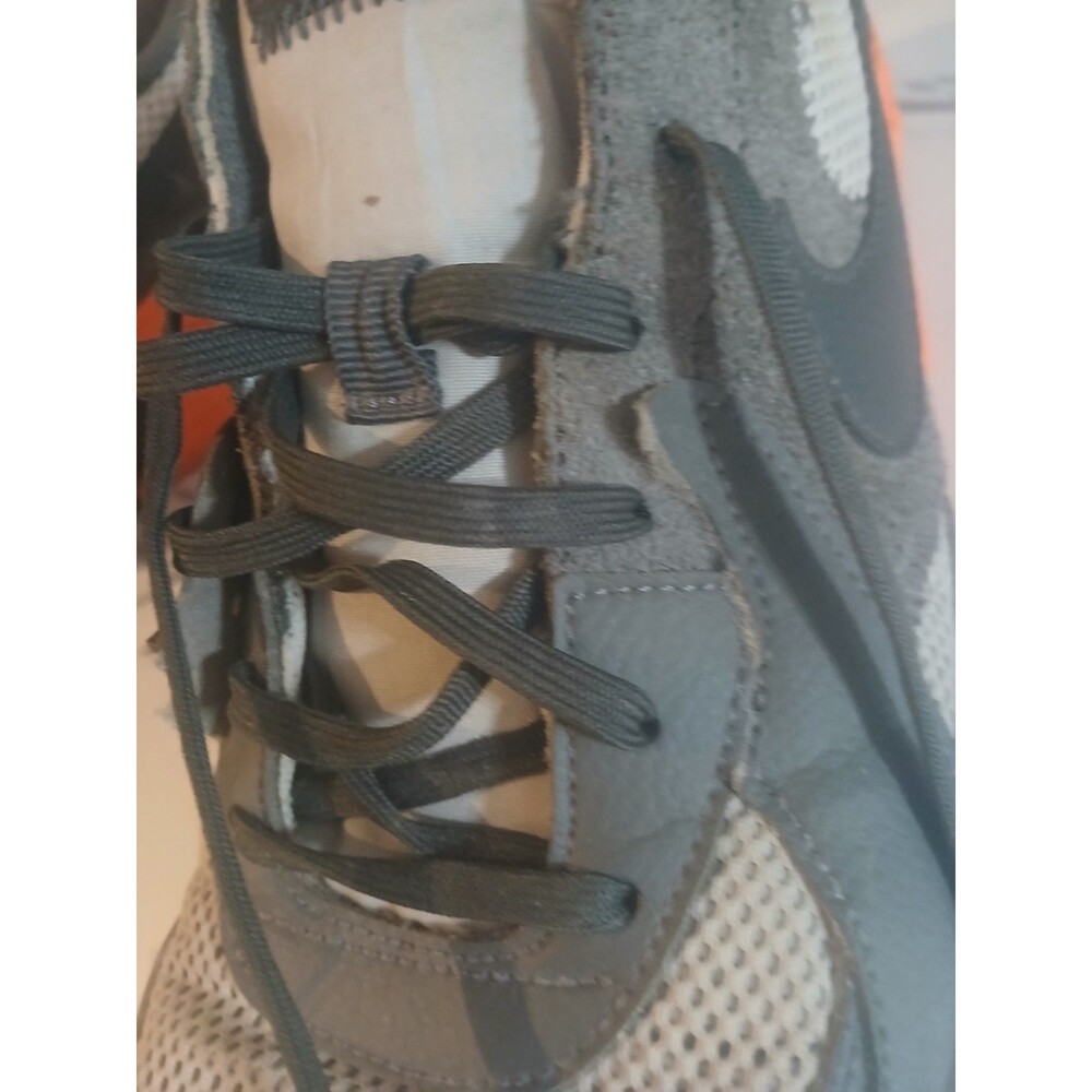 Nike Air Max Shoes Mens Sz 13 Gray Orange Sneakers Trainer Activewear - Picture 2 of 11